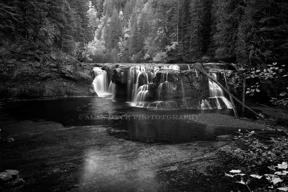 Lower Lewis Falls Above_bw_D850385